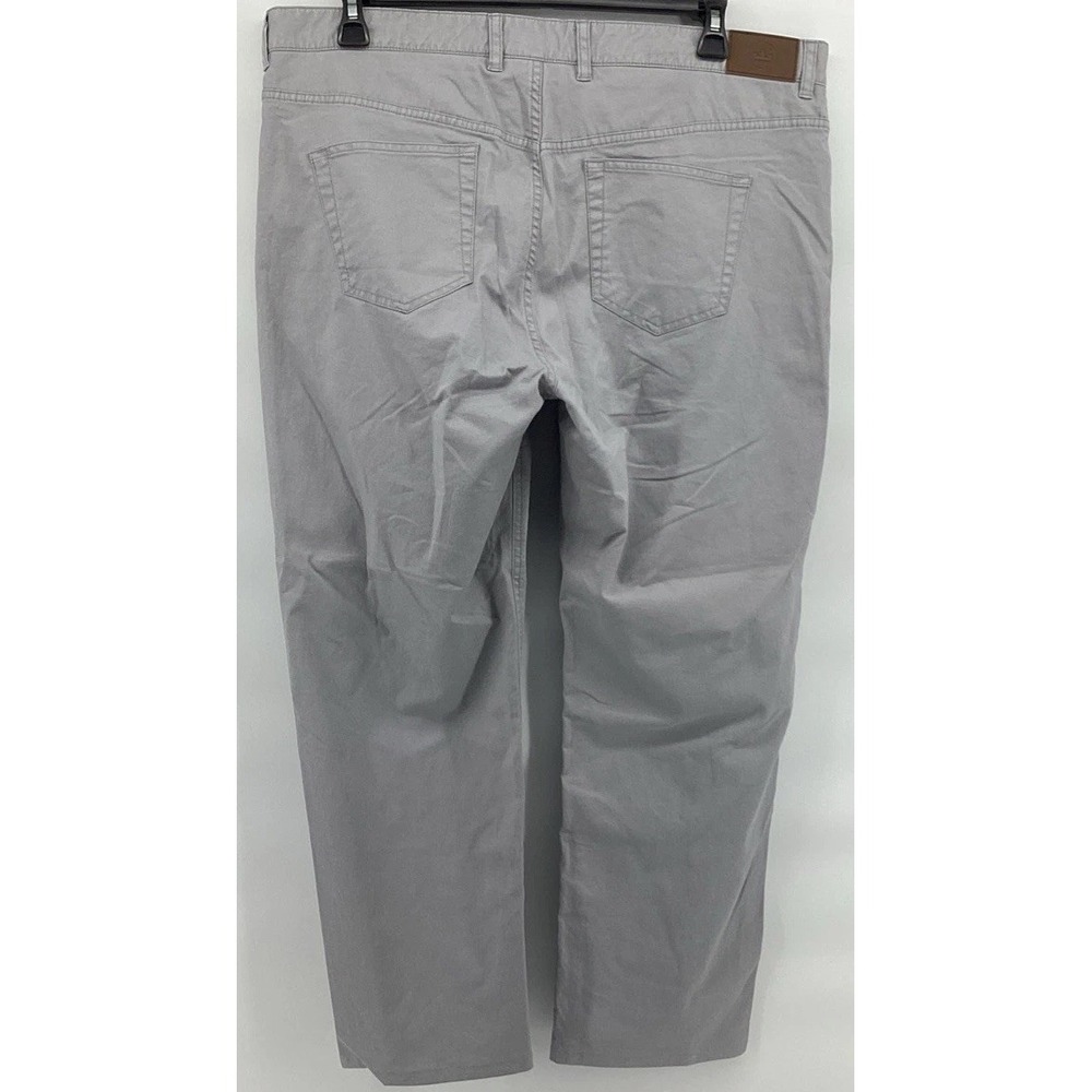 Peter Millar Mens Soft Touch Twill Five Pocket Pants Size 40 #MS19B47 Gray - Picture 2 of 6